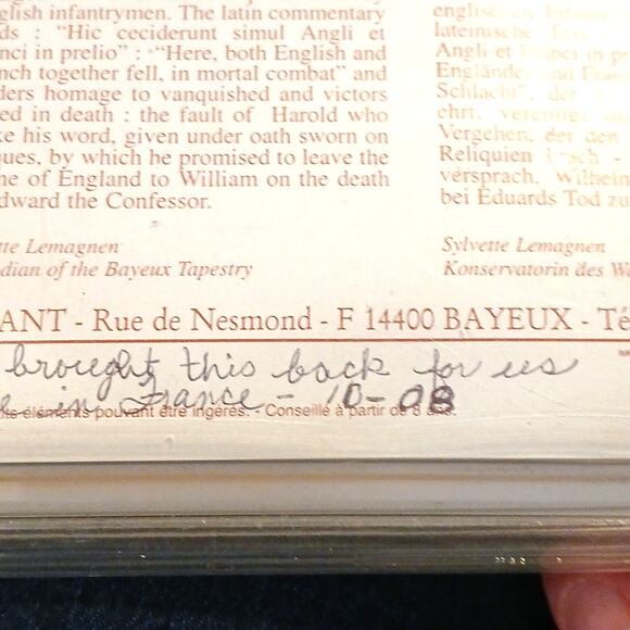 The Bayeux Tapestry Battle Of Hastings 120 Piece Puzzle - Picture 4 of 4